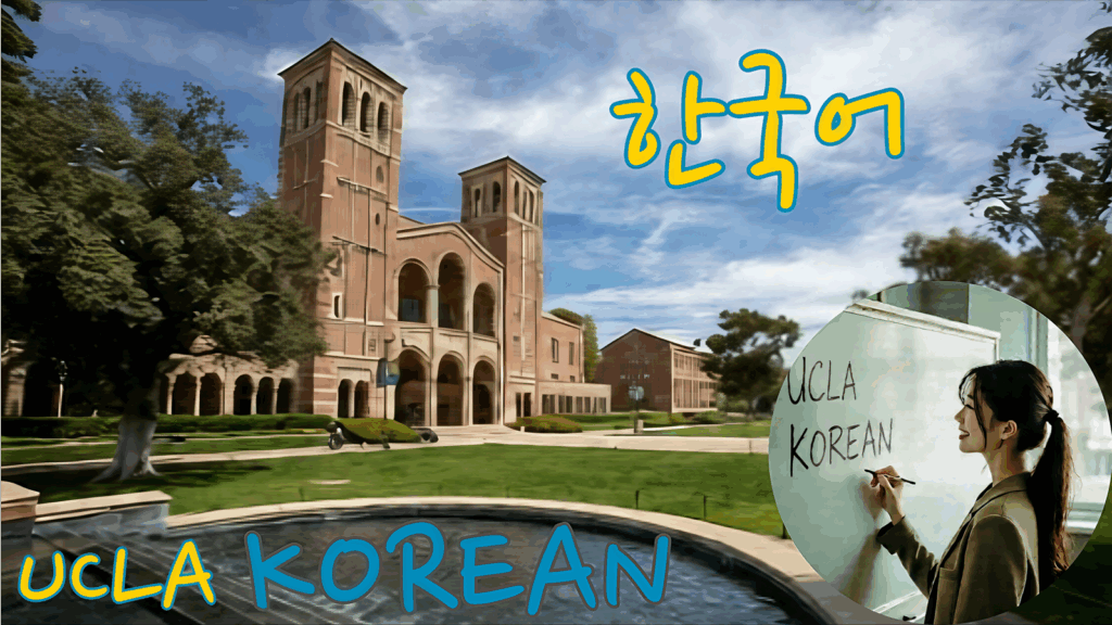 UCLA Korean language program banner