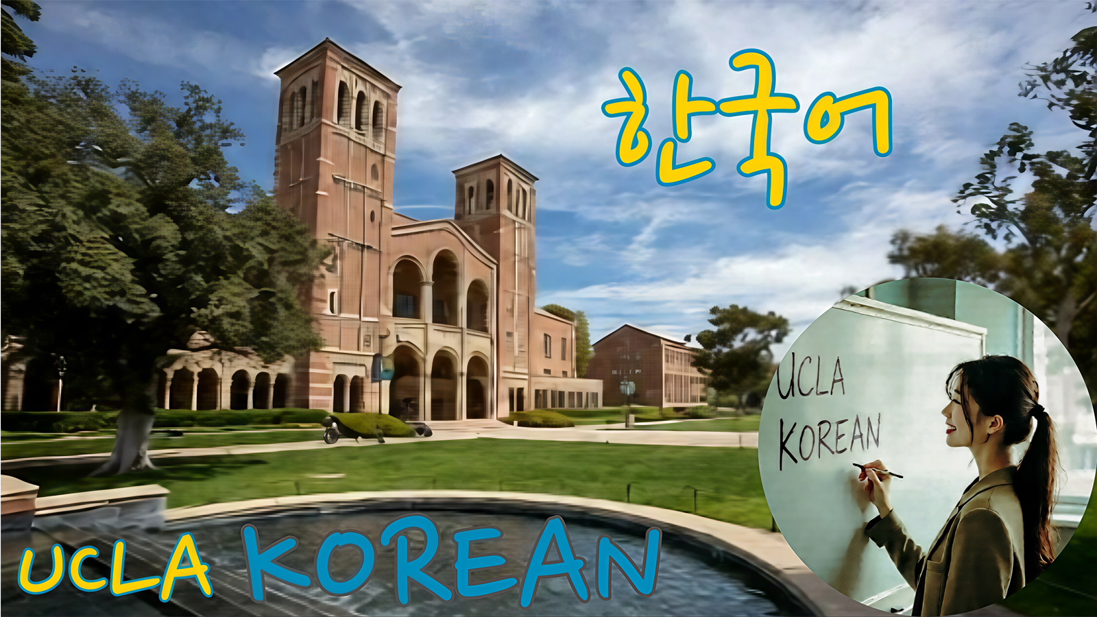 UCLA Korean language program banner